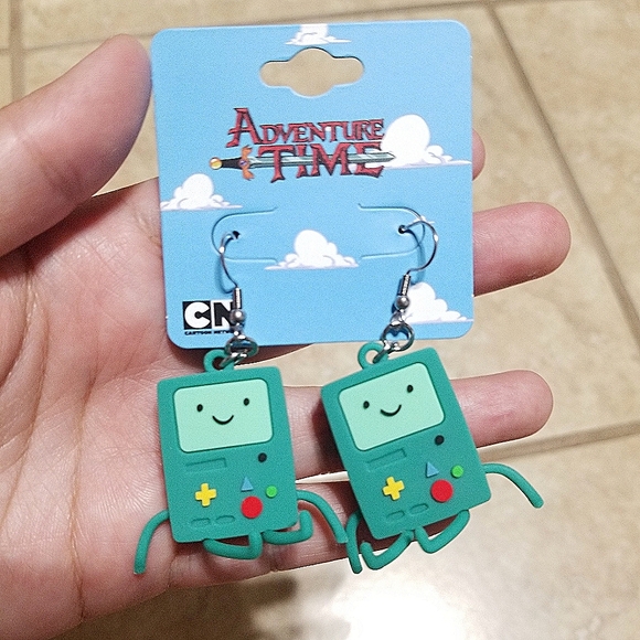 Adventure Time BMO 3D Figural Earrings - Picture 1 of 2